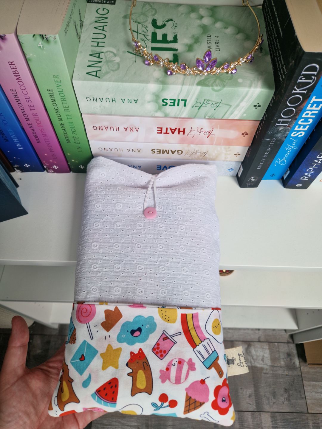Pochette broché